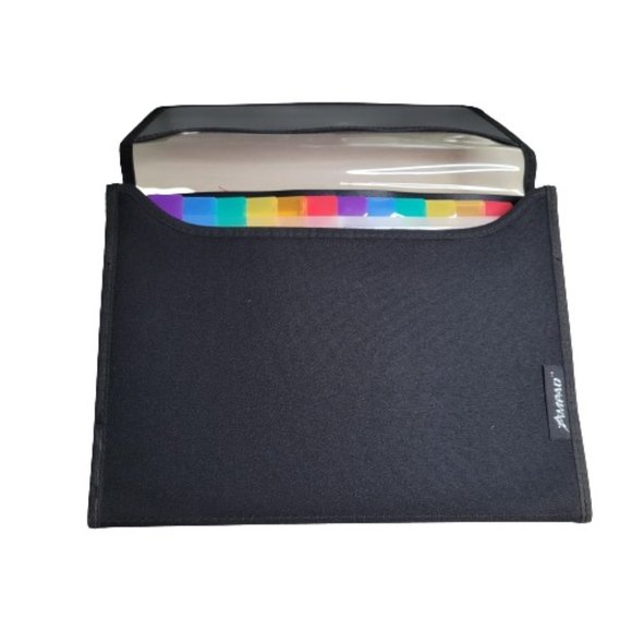 Set of 2 Accordion Folders Alphabetical & 12 Pocket Brand New - Picture 5 of 11